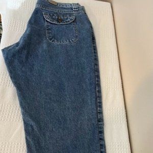Rider 12P High-Waist Straight Leg 100% Cotton Jeans